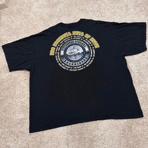 Vintage Reebok Pittsburgh Steelers Hall of Fame Tee | Black NFL Shirt | 2XL